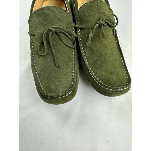 NEW BARNEYS NEW YORK Made in Italy CRI92 OTTER Suede Loafer Driving Moccasins 10 - Picture 10 of 11
